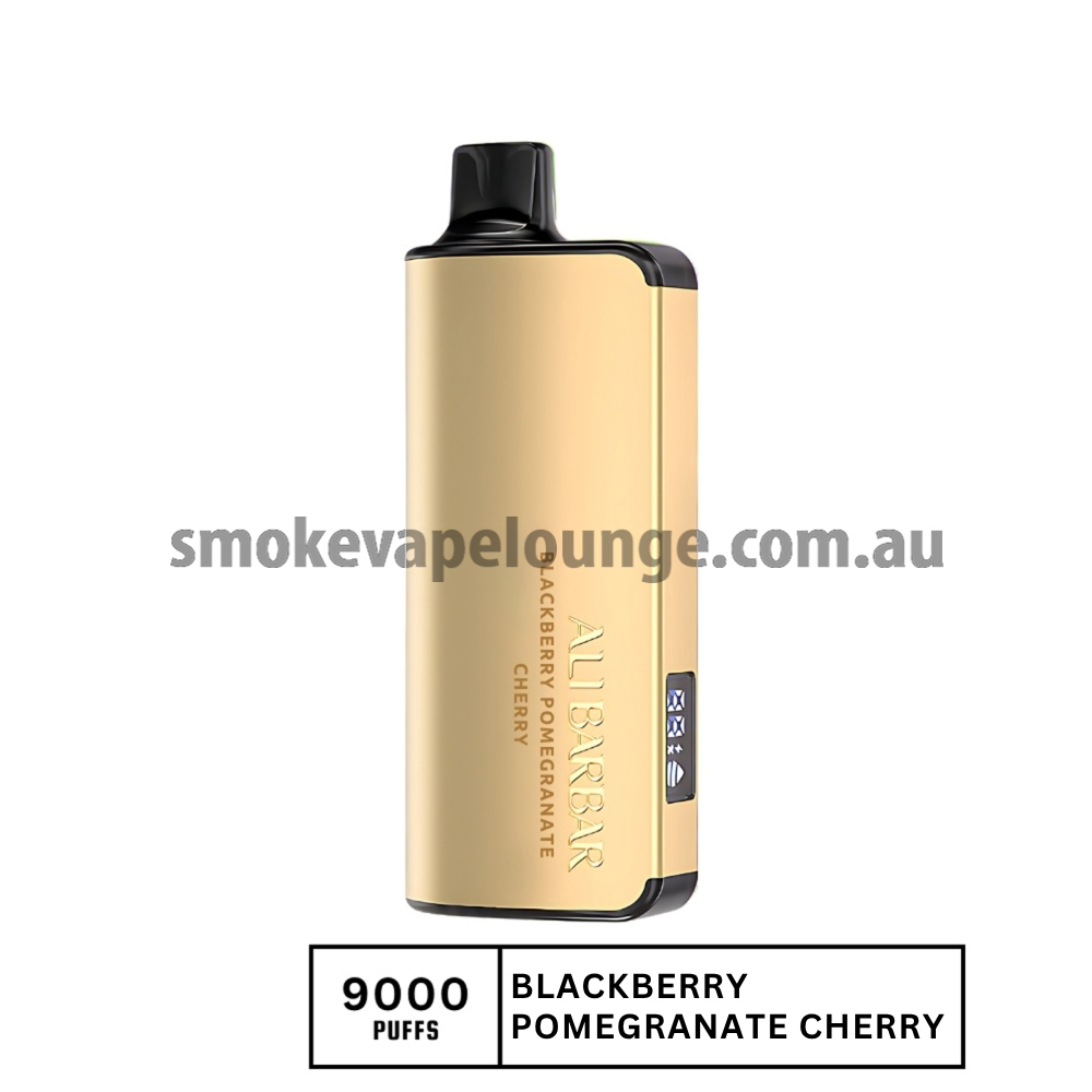 ALIBARBAR INGOT 9000 Puffs Blackberry Pomegranate Cherry