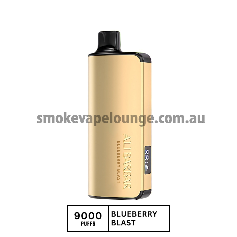ALIBARBAR INGOT 9000 Puffs Blueberry-Mint