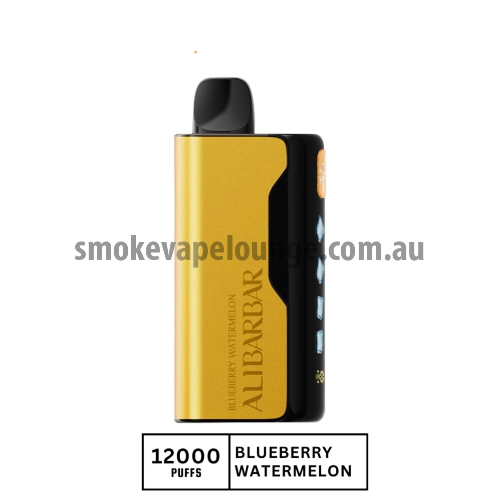 ALIBARBAR Ice Adjust 12000 Puffs Blueberry Watermelon
