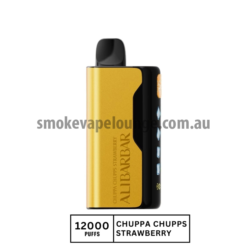 ALIBARBAR Ice Adjust 12000 Puffs Chupa Chups Strawberry