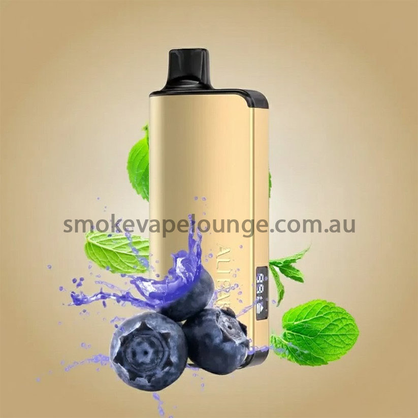ALIBARBAR INGOT 9000 Puffs Blueberry-Mint