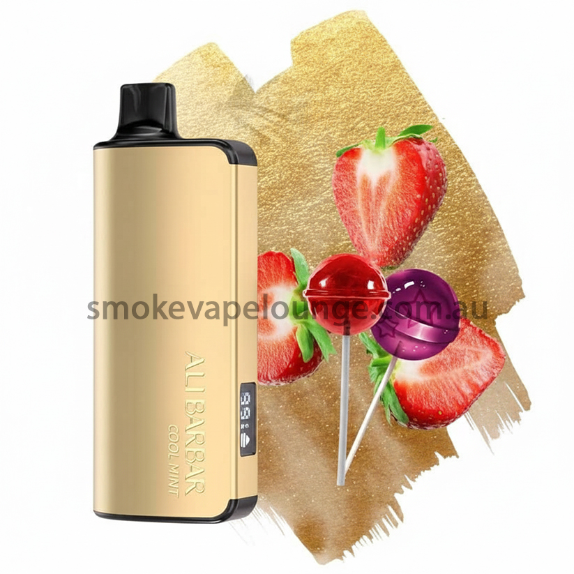 Chupa Chups Strawberry Alibarbar Ingot