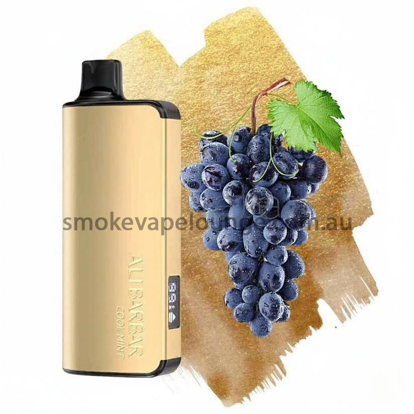 ALIBARBAR INGOT 9000 Puffs Grape Ice