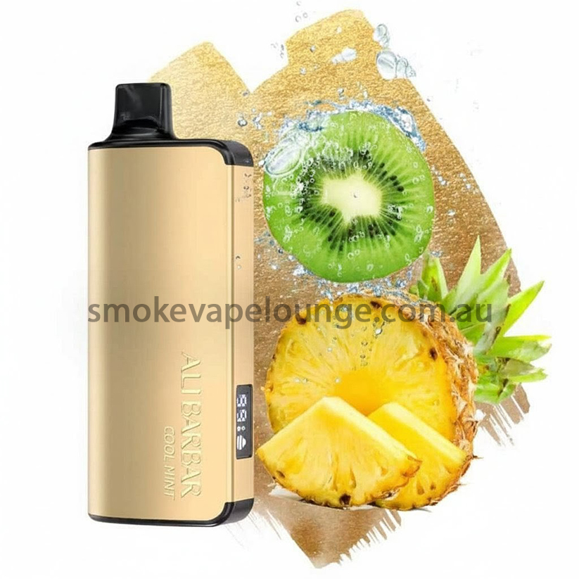 ALIBARBAR INGOT 9000 Puffs Kiwi Pineapple