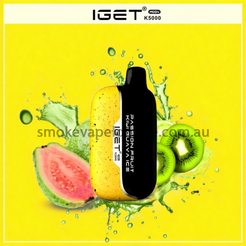Passion Fruit Kiwi Guava Ice Iget Moon