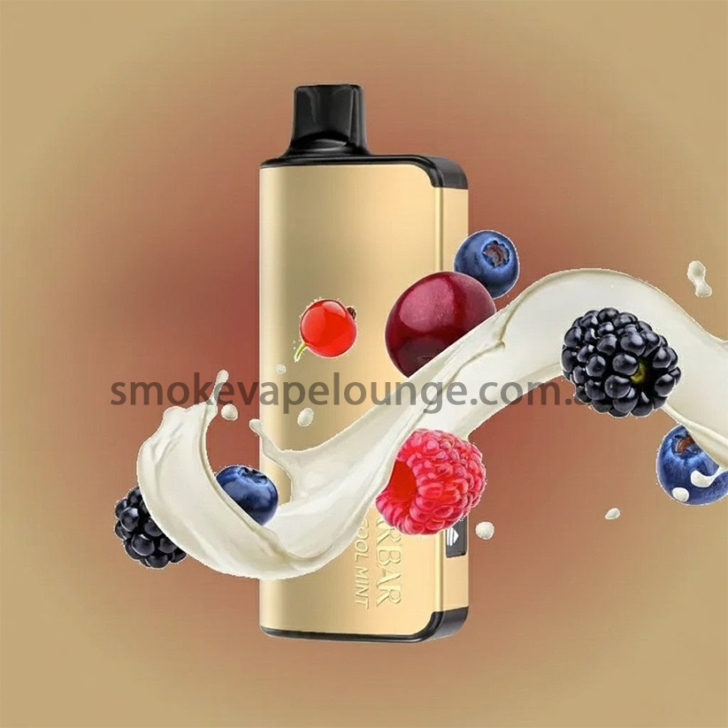 ALIBARBAR INGOT 9000 Puffs Quadruple Berry