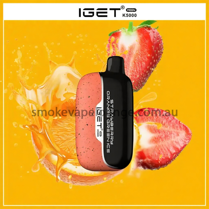 Strawberry Orange Green Ice Iget moon