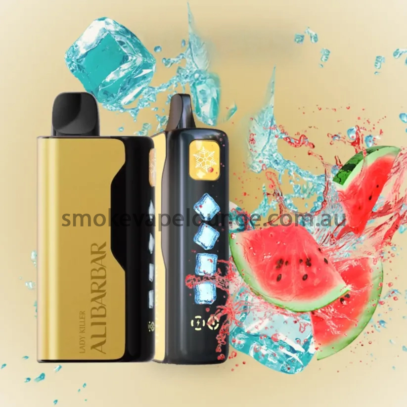 ALIBARBAR Ice Adjust 12000 Puffs Watermelon